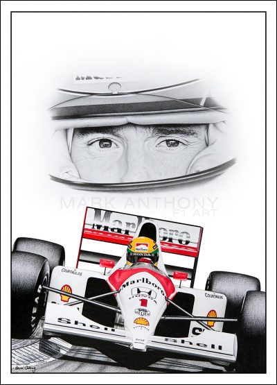 Ayrton Senna – Limited Edition Print