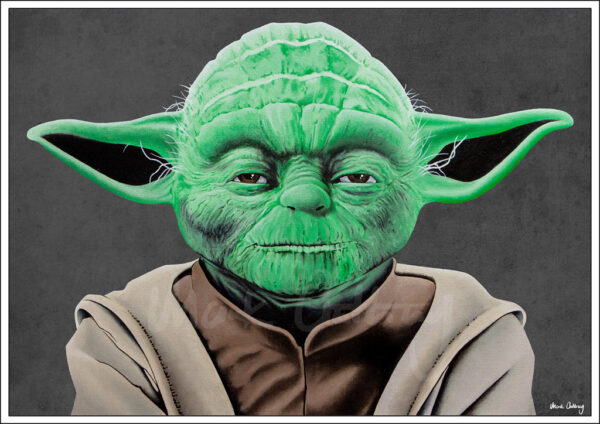 Yoda - Art Print by UK Artist Mark Anthony