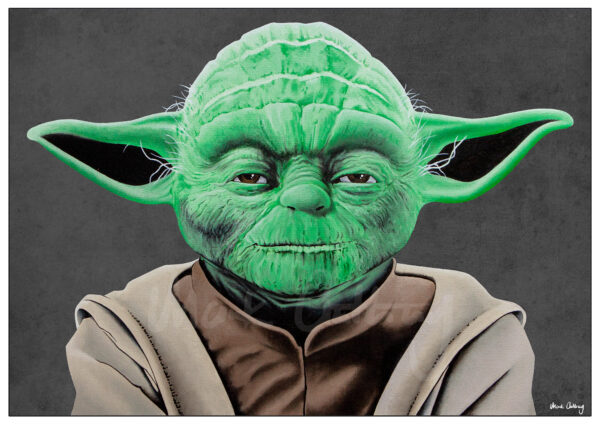 Yoda - Art Print by UK Artist Mark Anthony