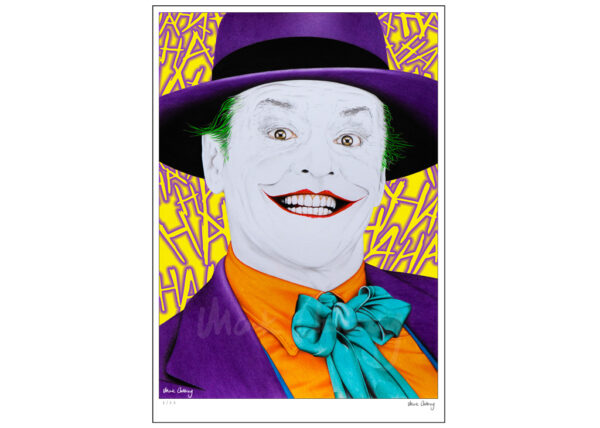 Go with a smile - Limited Edition Art Print by UK artist Mark Anthony