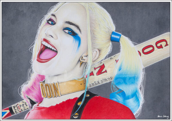 Harley Quinn - Art print by UK Artist Mark Anthony